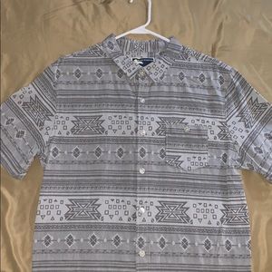 Modern Amusement Short Sleeve Button Down